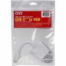 QVS USB-C / Thunderbolt 3 to VGA Video Converter
