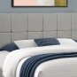 Bed - Queen Size / Grey Linen
