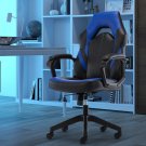 Adjustable Swivel Gaming Chair, Blue