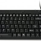 Touchpad Usb Keyboard Waterproof Touchpad-Plus Black