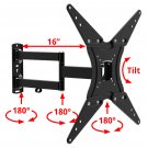 Full Motion Tv Wall Mount With Swivel, Fits 24""-55"" Tvs