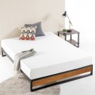 Zinus Good Design™ Winner Suzanne 10” Bamboo and Metal Platform Bed, Queen