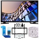 Samsung UN32M4500 32-Inch 720p Smart LED TV (2017 Model) + Slim Flat Wall Moun