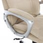 Serta Fabric High-Back Office Chair with Arms, 250 lb Capacity, Tan