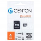 Centon MicroSDHC Mobile Memory Upgrade 4 GB Flash Card