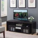 Lexington 60 Inches Tv Stand With Storage Cabinets And Shelves, Espresso