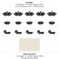Big Dot of Happiness Masquerade - Carnival Mask Party Centerpiece Sticks - Table Toppers - Set of