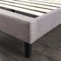 Zinus Melodey 42"" Upholstered Platform Bed Frame, King