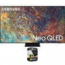 Samsung QN75QN90AA 75 Inch Neo QLED 4K Smart TV (2021) Bundle with Premium Ext