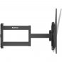 QualGear Heavy-Duty Full Motion TV Wall Mount For Most 37""-70"" Flat Panel and Curved TVs, Black