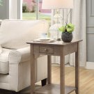 American Heritage End Table With Drawer And Shelf