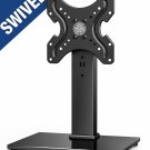 FITUEYES Universal TV Stand Tabletop TV Base with Swivel Mount for 19-39"" inch