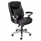 Serta AIR Health & Wellness Eco-friendly Bonded Leather Mid-Back Office Chair