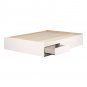 Vito Queen Mates Bed 60"", White