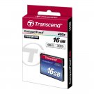 Transcend - Flash memory card - 16 GB - 400x - CompactFlash