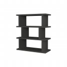 Furniture Anthracite 3 Tier Stockton Modern Side Table