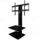 TygerClaw TV Stand with Dual AV Shelves for 32-65"" TVs