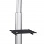 Mobile Tv Cart | Height Adjustable Rolling Flatscreen Stand | Fits 32-70 Inch