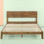 Zinus Julia 34"" Wood Platform Bed Frame, Queen