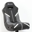 X Rocker Nebula Pedestal Gaming Chair with 2.1 Bluetooth, Gray