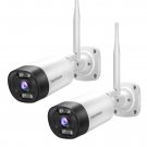 Hm311 2K Outdoor Security Camera,Bullet Camera With Motion Detection,Message A