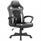 Gaming Chair High-Back Pu Leather Office Chair Adjustable Height Racing Style