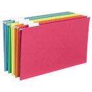 Smead Colored Hanging Folders 1/5 Cut Tabs Asst 25/BX Legal