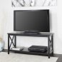 Clayton X-Side Tv Stand, Brown