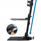 Electric Standing Desk Converter Motorized | Dual Monitor Mount