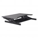 PYLE PDRIS06 - Computer Laptop Workstation Stand - Height Adjustable Siting/Standing Desk, Quick S