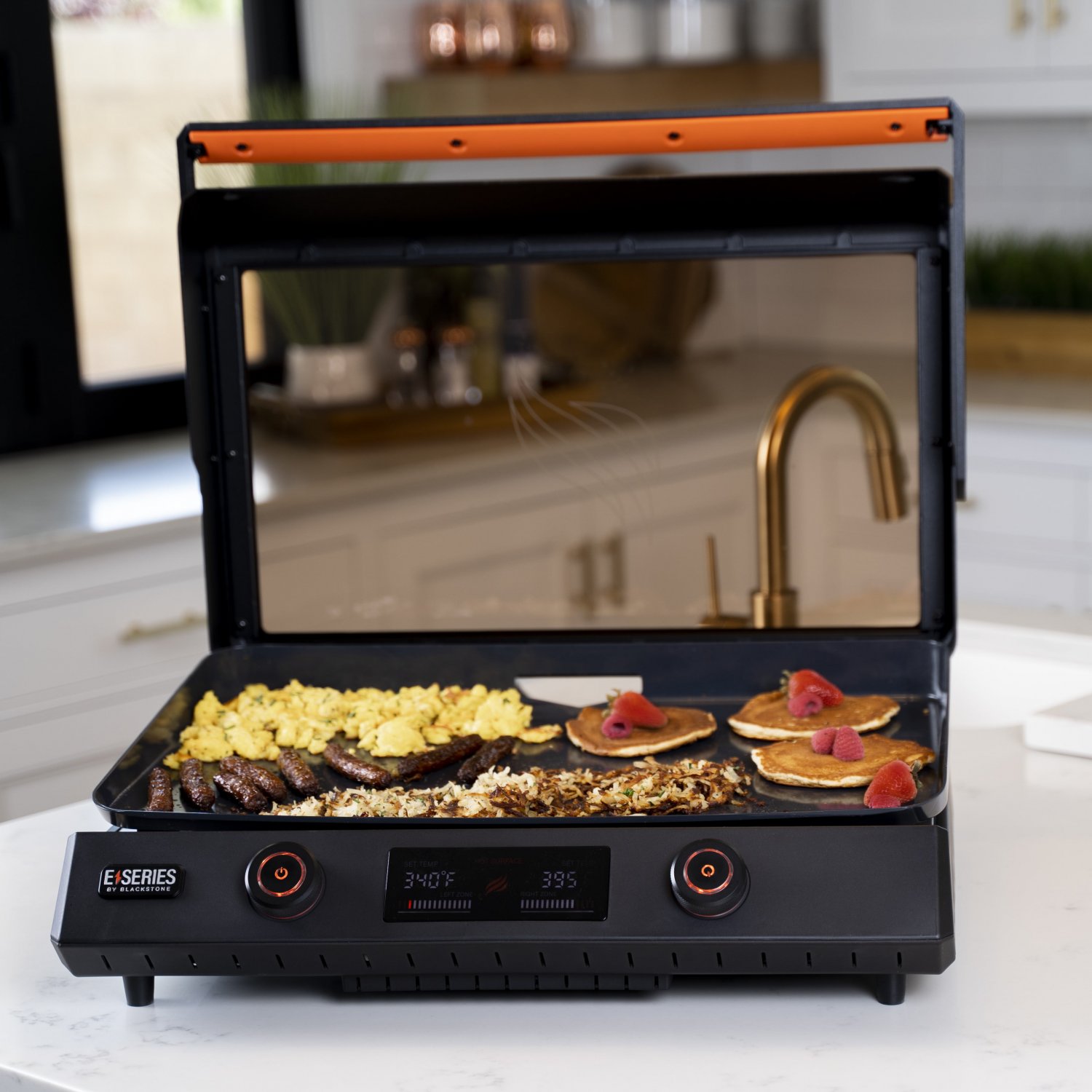 ESeries 22"" Electric Tabletop Griddle With Prep Cart