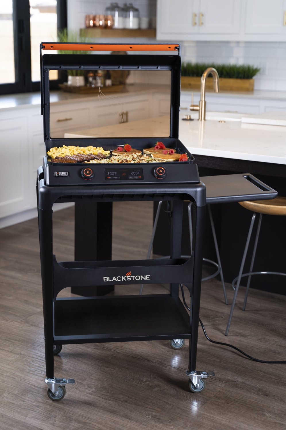 ESeries 22"" Electric Tabletop Griddle With Prep Cart