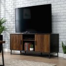 Sauder Canton Lane TV Stand for TVs up to 60"" with Sliding Doors for Storage, 