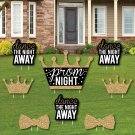 Big Dot of Happiness Prom - Yard Sign and Outdoor Lawn Decorations - Prom Night Party Yard Signs -