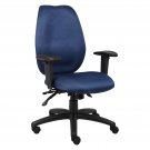 Task Chair W High Back In Black (W/ Seat Slider)