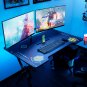 Atlantic Viper 3000 Gaming Desk with LED Lights