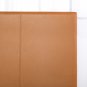 Zinus Jade 35â Faux Leather Platform Bed with Short Headboard, Cognac, Twin