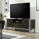 Sauder Rock Glen Contemporary Metal & Wood TV Stand for TVs up to 65"", Blade W