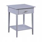 Amy End Table, Gray
