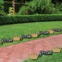 Big Dot of Happiness Prom - Crown Lawn Decorations - Outdoor Prom Night Party Yard Decorations - 1