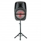 15-Inch Portable Party Speaker With Microphone And Stand