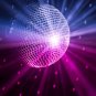 Mirror Ball - Silver Hanging Disco Ball Party Decoration Accessories For 70S Parties