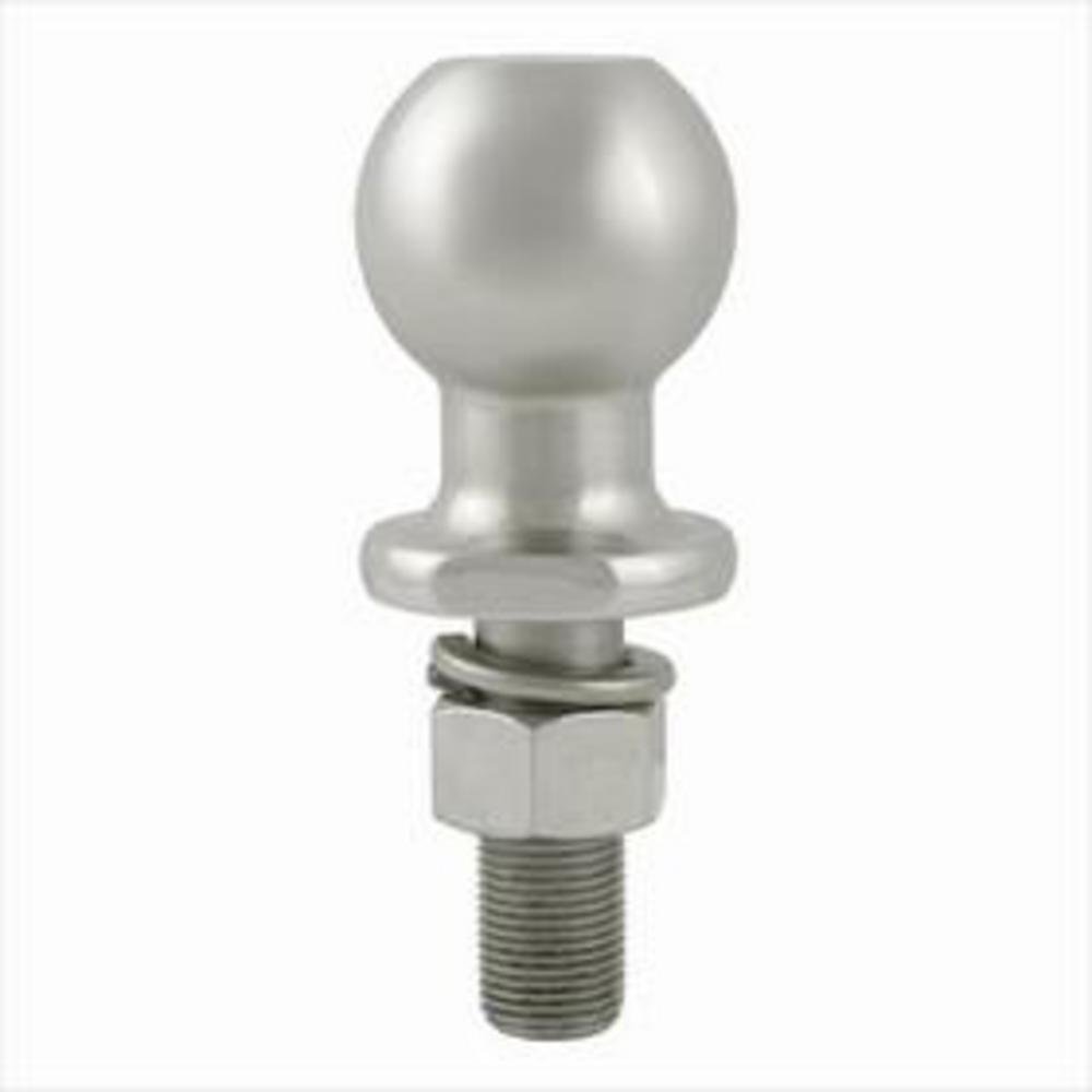 40050 Stainless Steel Trailer Hitch Ball, 2,000 Lbs, 17/8Inch