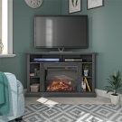 Billings Electric Corner Fireplace For Tvs Up To 50"", Graphite Gray