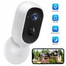 Wireless Security Camera, 2K Wifi Camera With Outdoor Night Vision, Ip65 Outdo