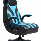 X Rocker CXR1 2.1 Wireless Pedestal Gaming Chair, Black/Blue