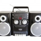 Naxa NPB-426 Portable CD Player With AM/FM Stereo Radio Cassette Player/Record