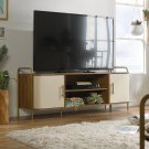 Sauder Coral Cape TV Stand with 2 Shelves & 2 Cabinets with Doors for TVs up t