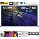 Sony BRAVIA XR A90J 55 Inch 4K HDR OLED 2021 Smart TV Bundle with Complete Mou