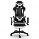 Gaming Chair High Back Racing Style Computer Table and Chair with Footrest Adu
